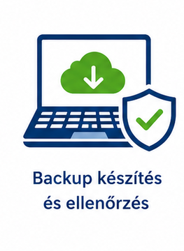 Backup és ellenőrzés