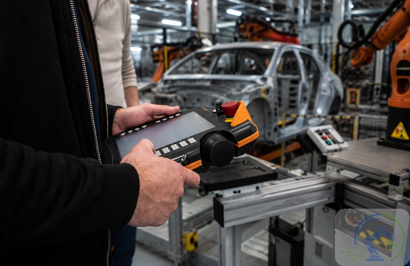 KUKA robot programozás autóipari gyártósoron
