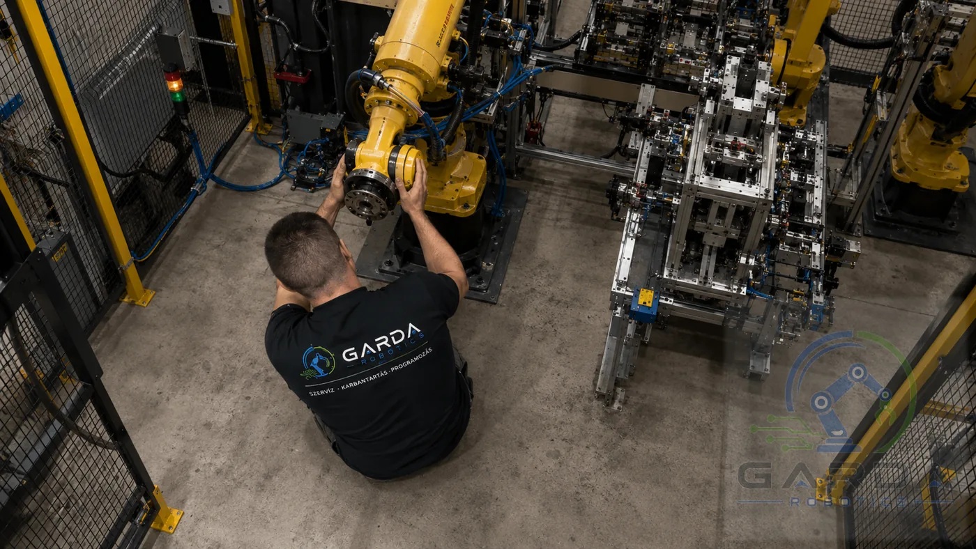 Ipari robot javítása és helyszíni szervizelése
